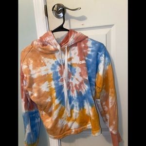 Madewell crop hoodie